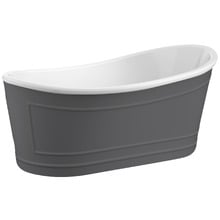 Ritz 1676mm Acrylic Freestanding Bath